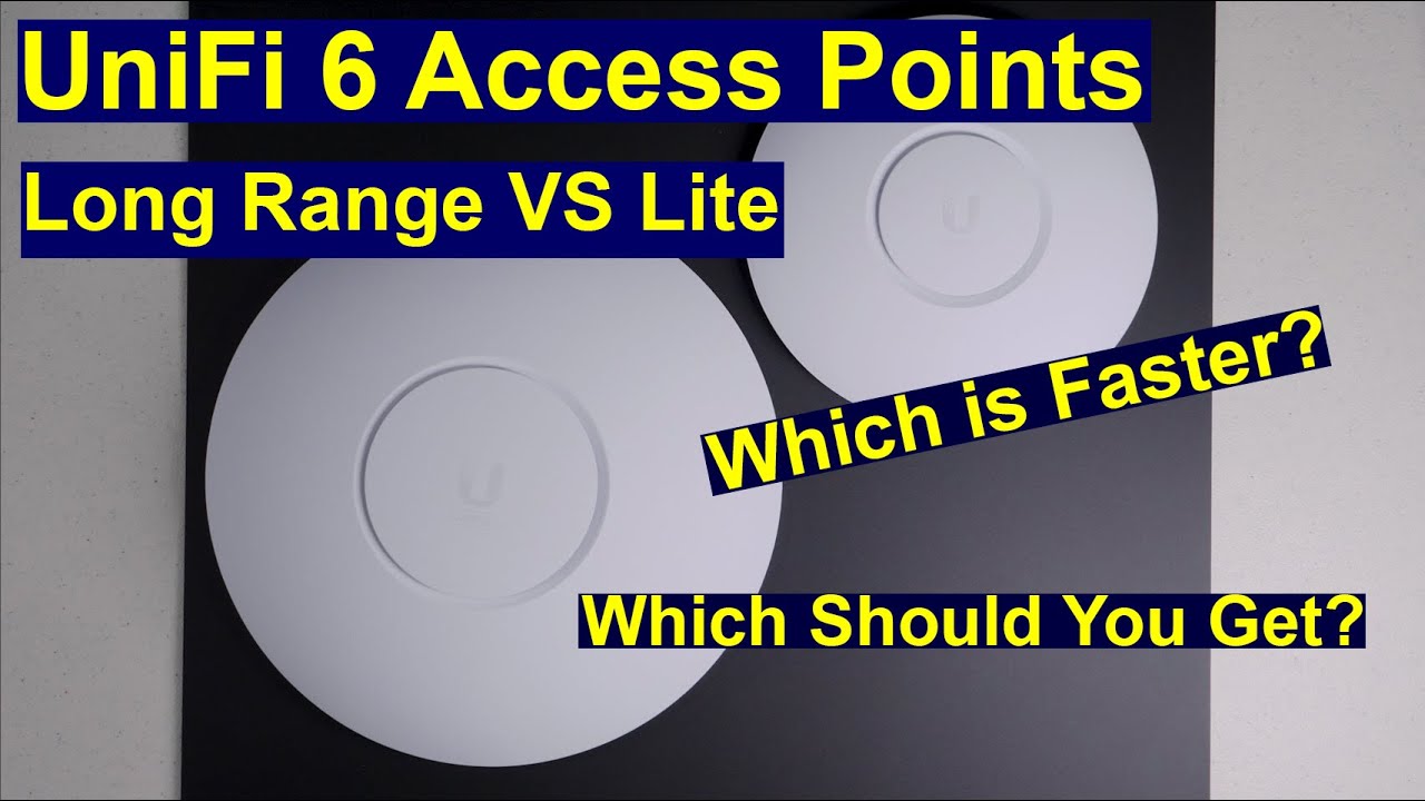 Сравнение точек доступа UniFi 6 Long Range и UniFi 6 Lite