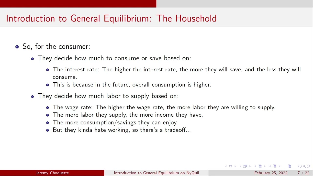 General Equilibrium I: Introduction to Dynamic General Equilibrium