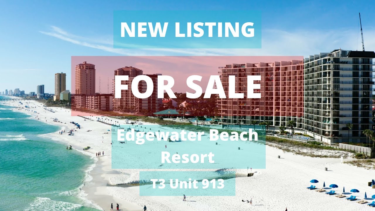 Edgewater Beach Resort 2 bedroom condo in Panama City Beach, FL!