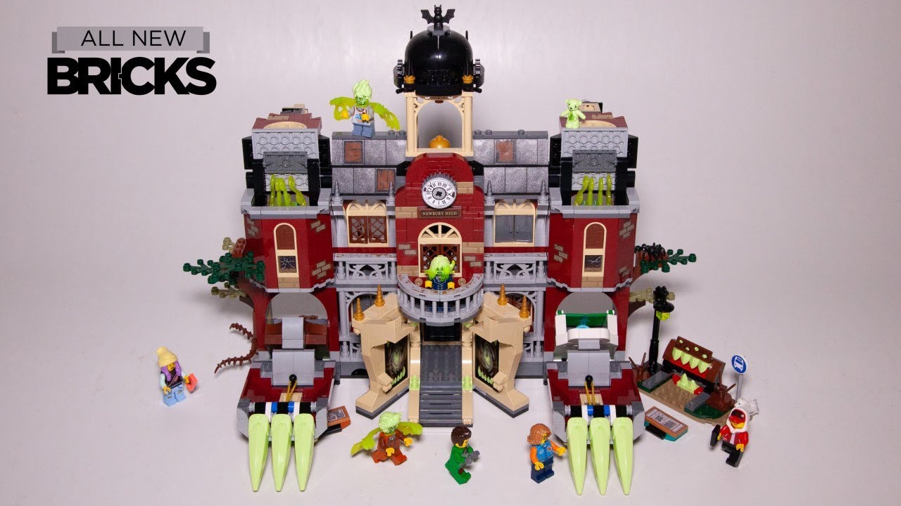 Lego Hidden Side 70425 Newbury Haunted High School Speed Build
