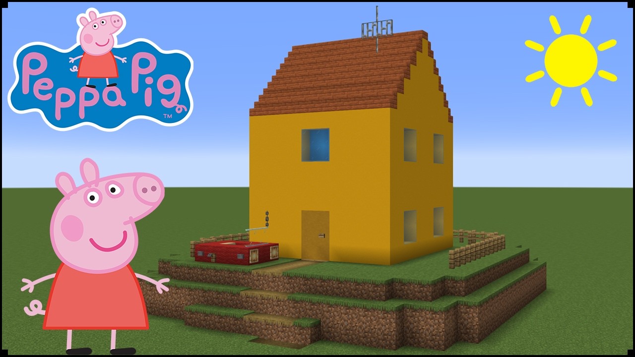 How To Build Peppa Pigs House Including Inside 