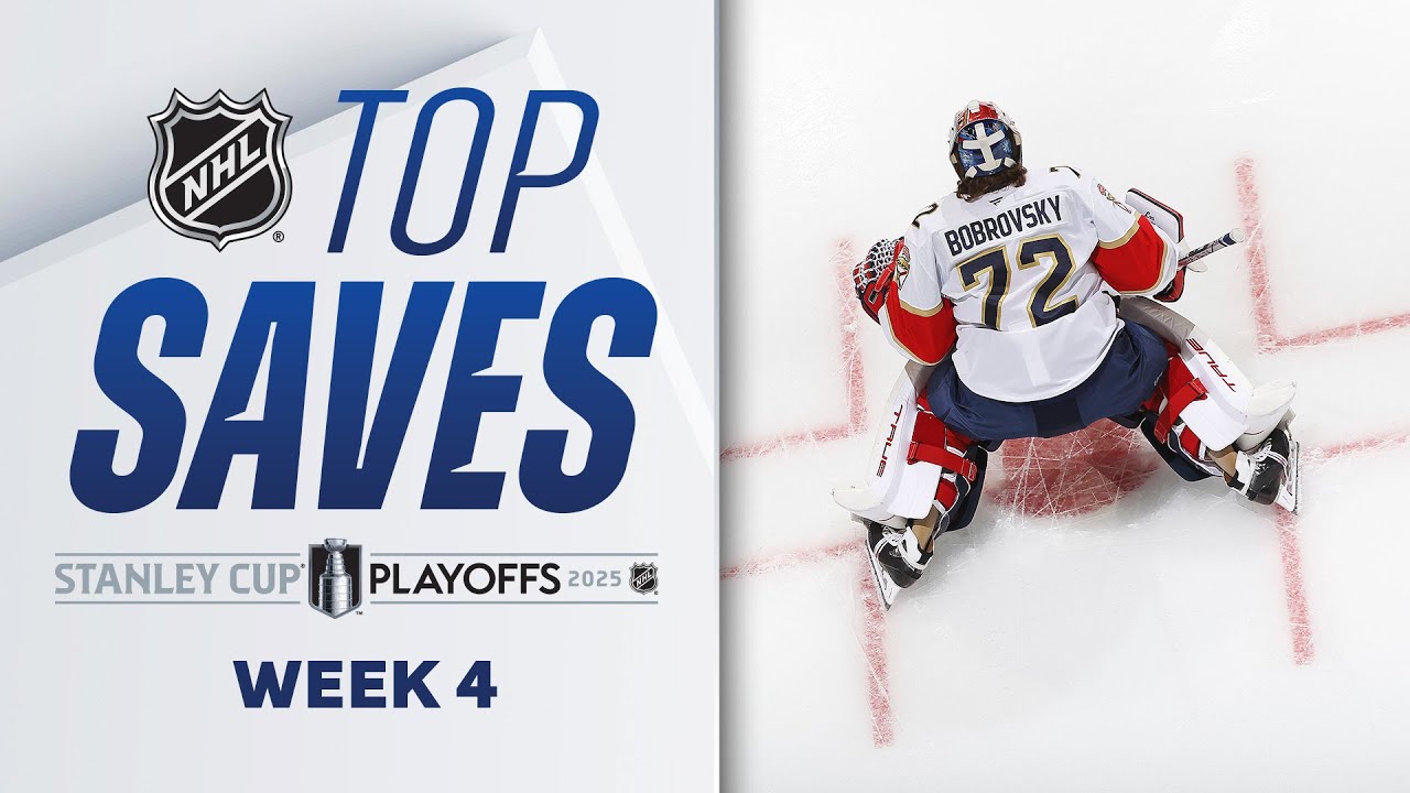 Top 10 NHL Saves from Week 4 of the 2025 Stanley Cup Playoffs