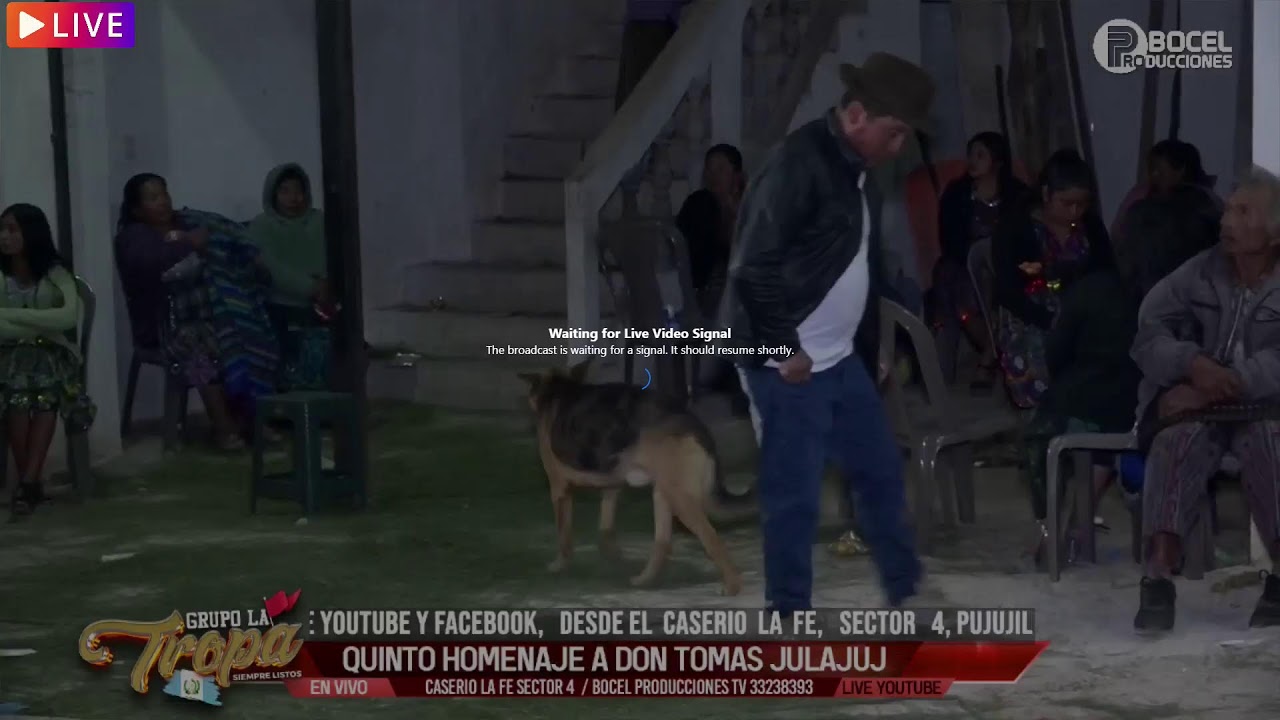 EN VIVO DESDE CASERIO LA FE SECTOR 4 PUJUJIL