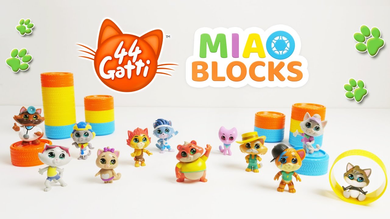 @44GattiIT | Scopriamo insieme la  nuova collezione 44 Gatti Miao Blocks!