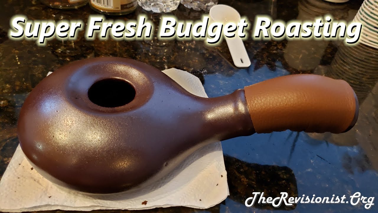 Ceramic Coffee Bean Hand Roaster for Superior Taste & IBS
