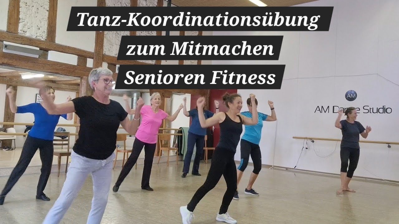 Gehirnfitness 12 Koordinationsübung zum Mitmachen, Senioren Fitness Gleichgewicht stärken