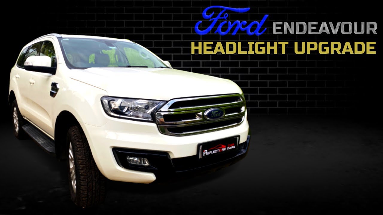 Ford Endeavour Headlight HID upgrade // Fog lamp LED upgrade // Latest update 2022
