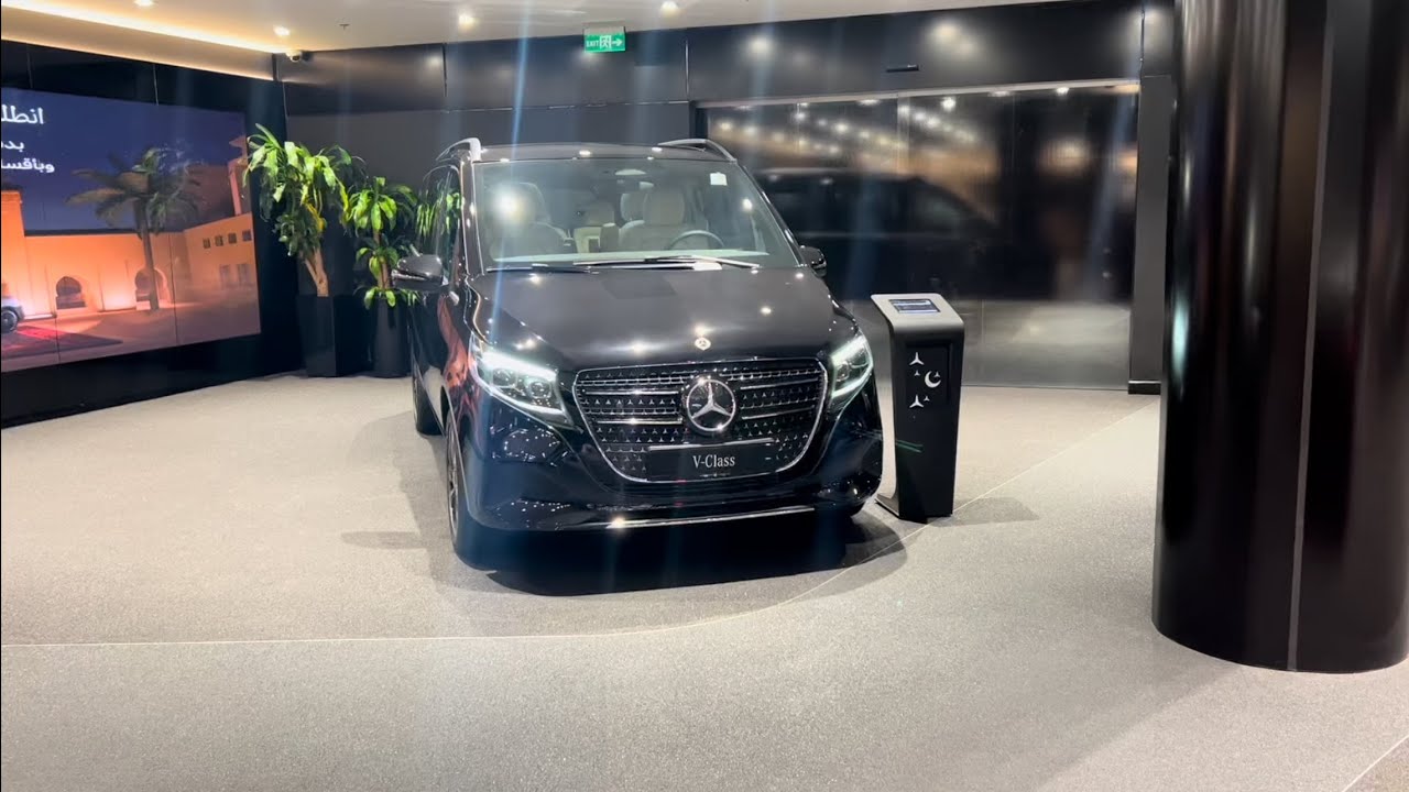 مرسيدس بنز فيV300 لونج فان موديل 2025 Mercedes Benz V300 Long Van 2025