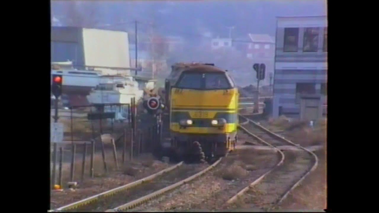 047 SNCB - NMBS - Ligne 214 SNCB le 07/03/1992
