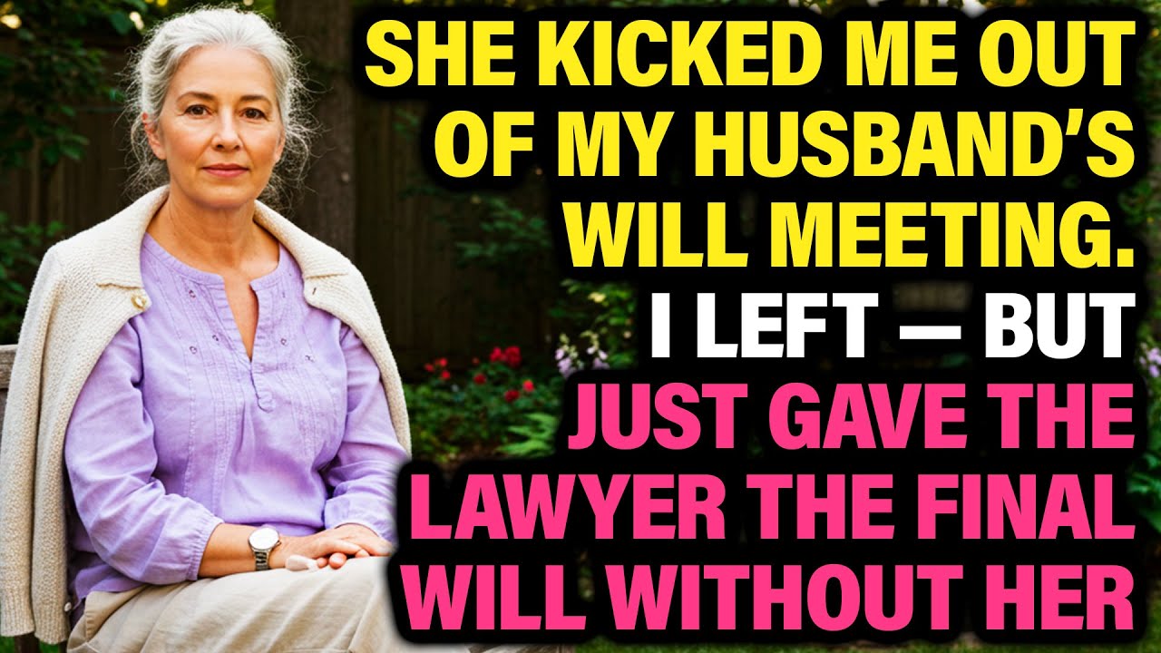 Daughter Kicked Me Out: “Not Your Business, Mom!” I Gave The Lawyer The Updated Will.