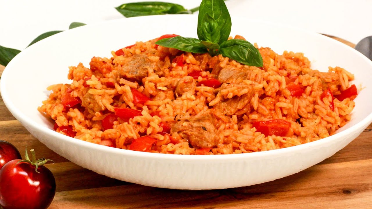 👉 Serbisches REISFLEISCH &ndash; Deftig, w&uuml;rzig & in nur 30 Minuten fertig!