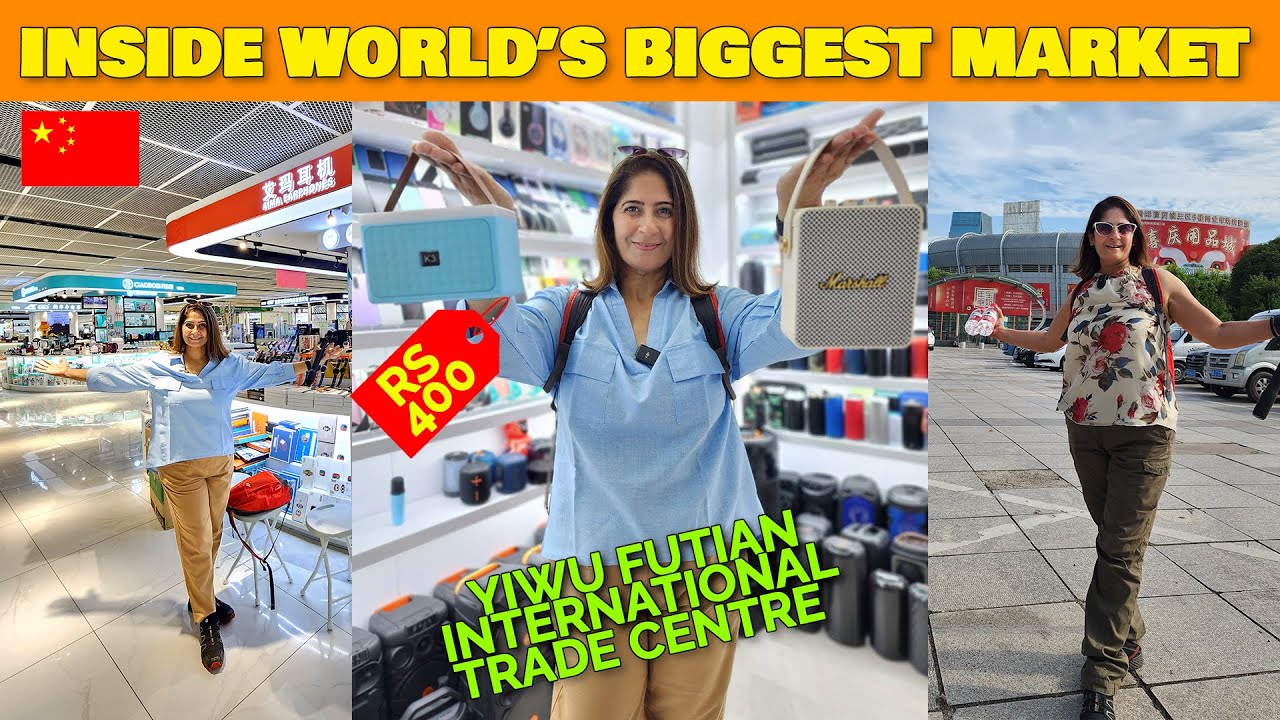 Inside Yiwu International Trade Market | Exploring the World's Largest Wholesale Hub! EP10
