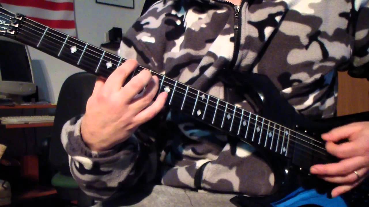Morbid Angel - Visions from the Darkside (guitar cover)