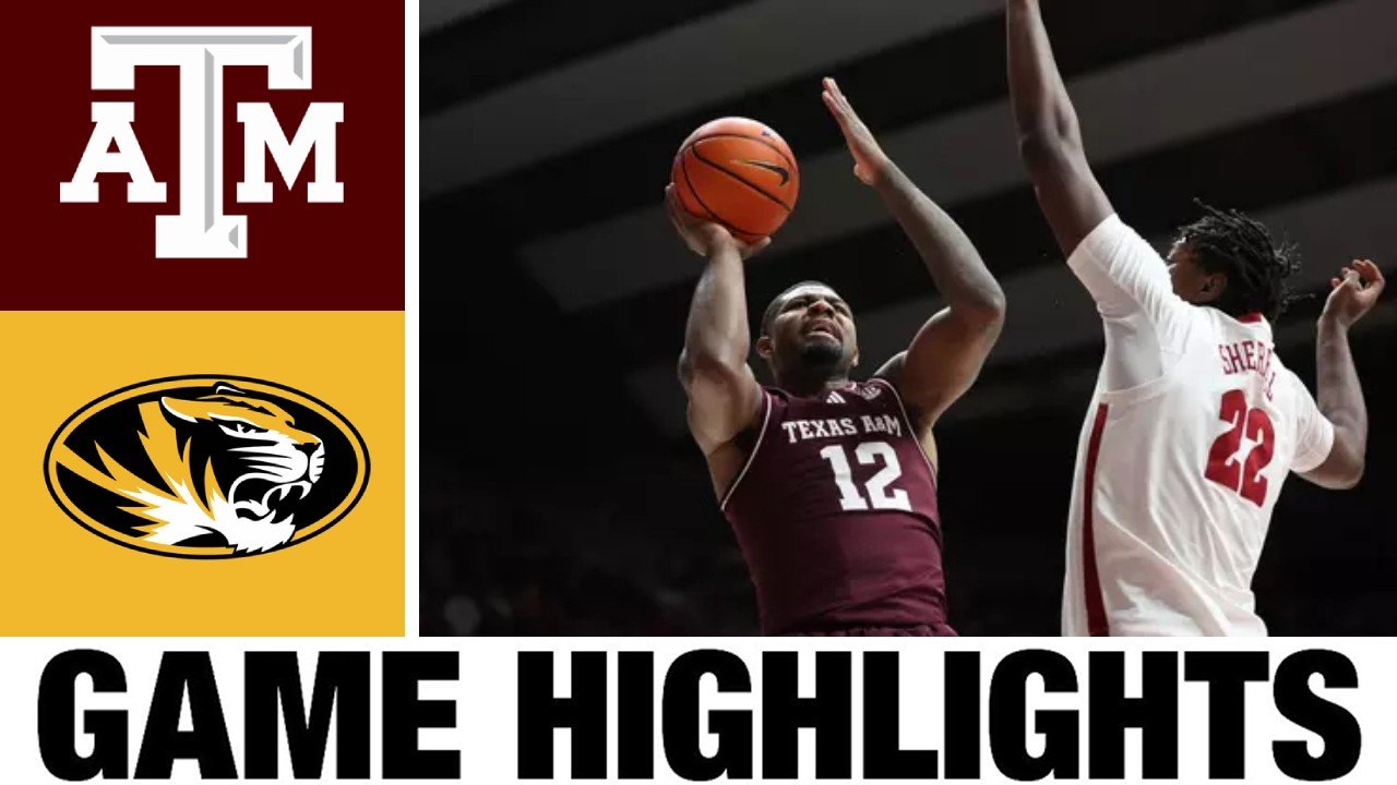 Missouri vs Texas A&M Highlights | Men's Basketball | College Basketball 2026
