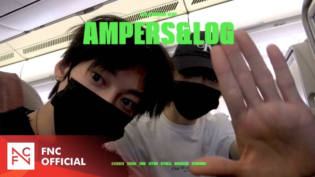 [Vlog] FNC KINGDOM @JAPAN / 첫 해외 스케줄 / 짐 싸기 / 대기실 먹방 | 앰퍼샌드원 (AMPERS&ONE)