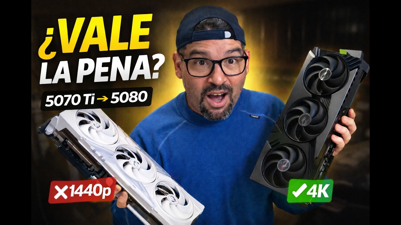 RTX 5070 Ti vs RTX 5080: ¿Realmente vale el salto en QHD y 4K?