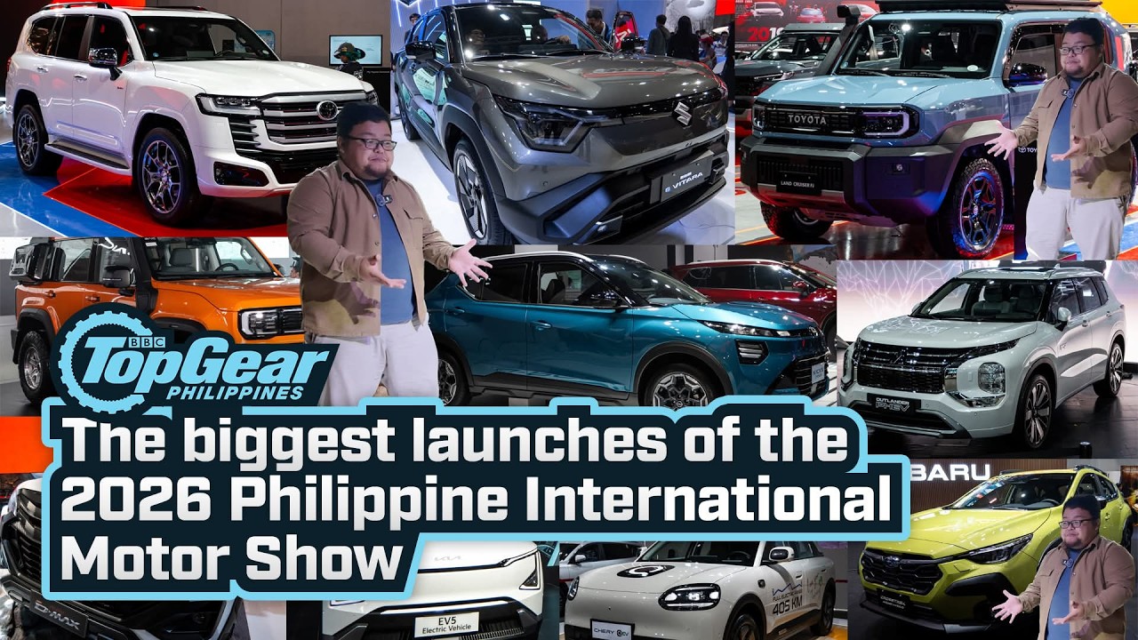 Philippine International Motor Show 2026: быстрый обзор экспозиции | Top Gear Philippines