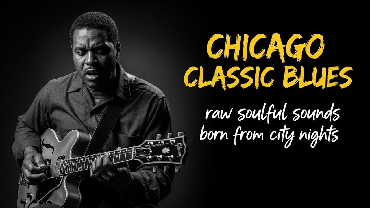 Jimi Hendrix, Eric Clapton, SRV Inspired Hypnotic Soul Blues Rock Dark Night Pulse