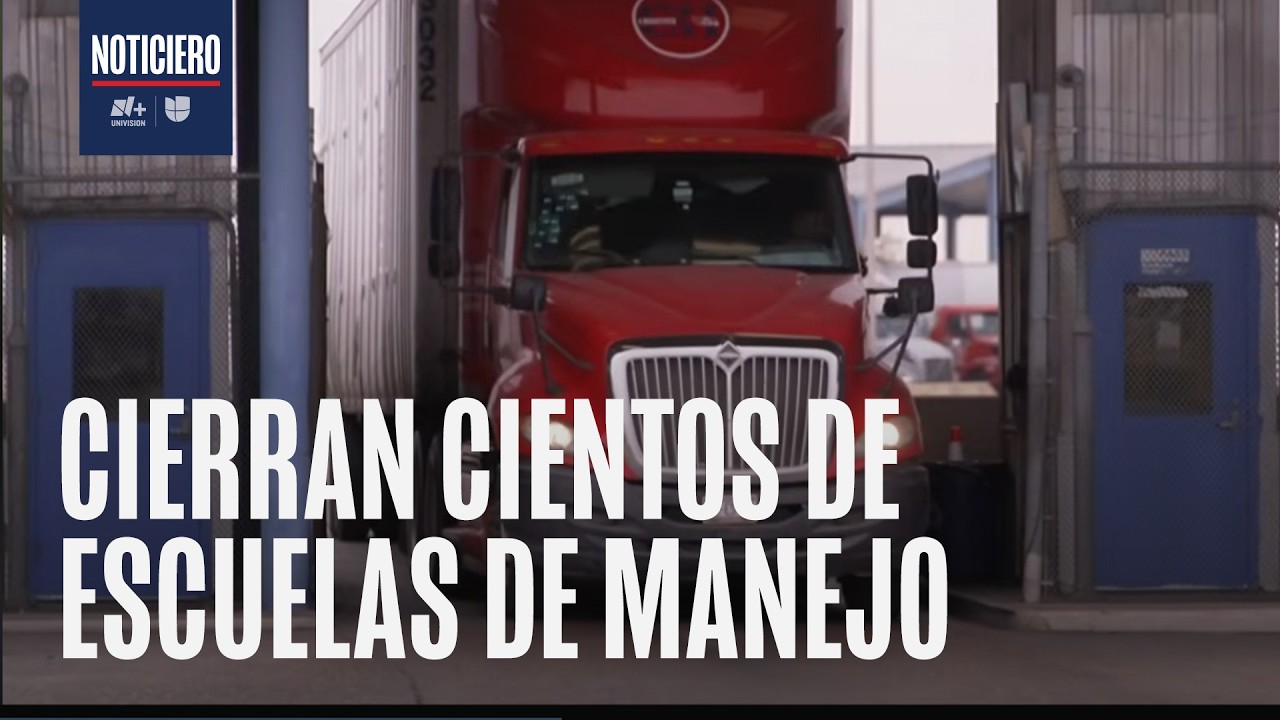 Cientos de escuelas de manejo cierran por presuntas fallas de seguridad