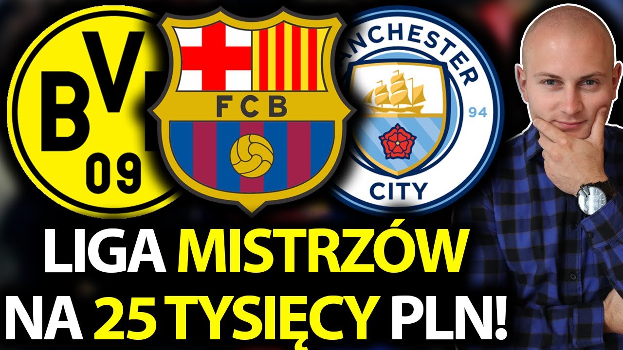 BETCLIC + LIGA MISTRZ&Oacute;W = granie BEZ PODATKU! 9 KUPON&Oacute;W na ŚRODĘ!