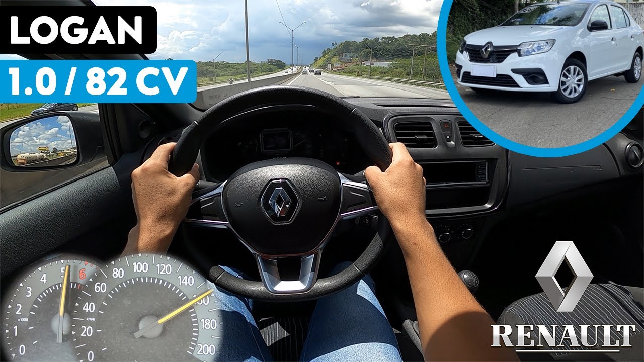 ACELERANDO TUDO LOGAN 1.0 É BOM? ANDA BEM? VALE A PENA COMPRAR EM 2022? TESTE NA ESTRADA