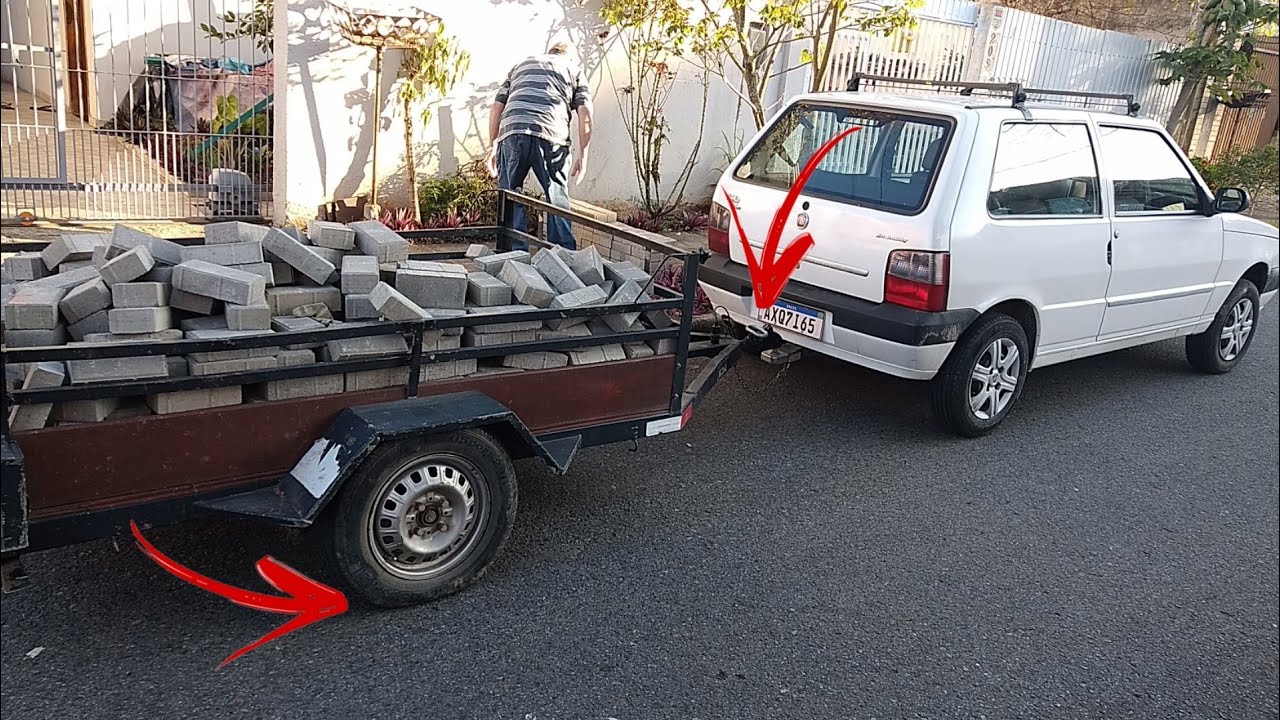 MAIS DE ,700 KG SERÁ QUE O ENGATE VAI AGUENTAR