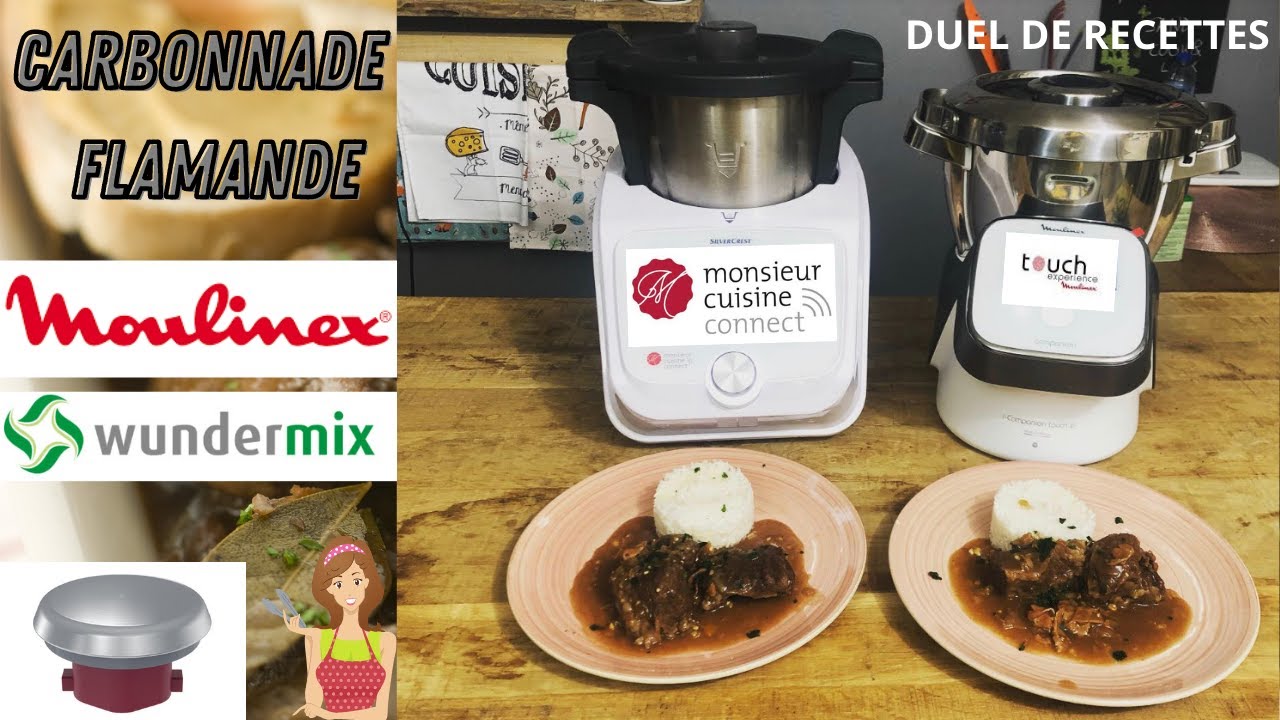 DUEL DE RECETTES :  CARBONNADE FLAMANDE & WunderCAP (CompanionTouch VS MCC LIDL Sand CooK&LooK)