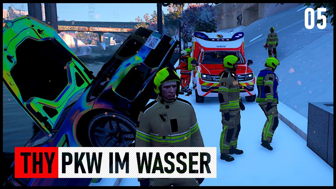 🚒 HLF 🚘 THY PKW droht zu versinken | F05 | Nordnetzwerk Roleplay