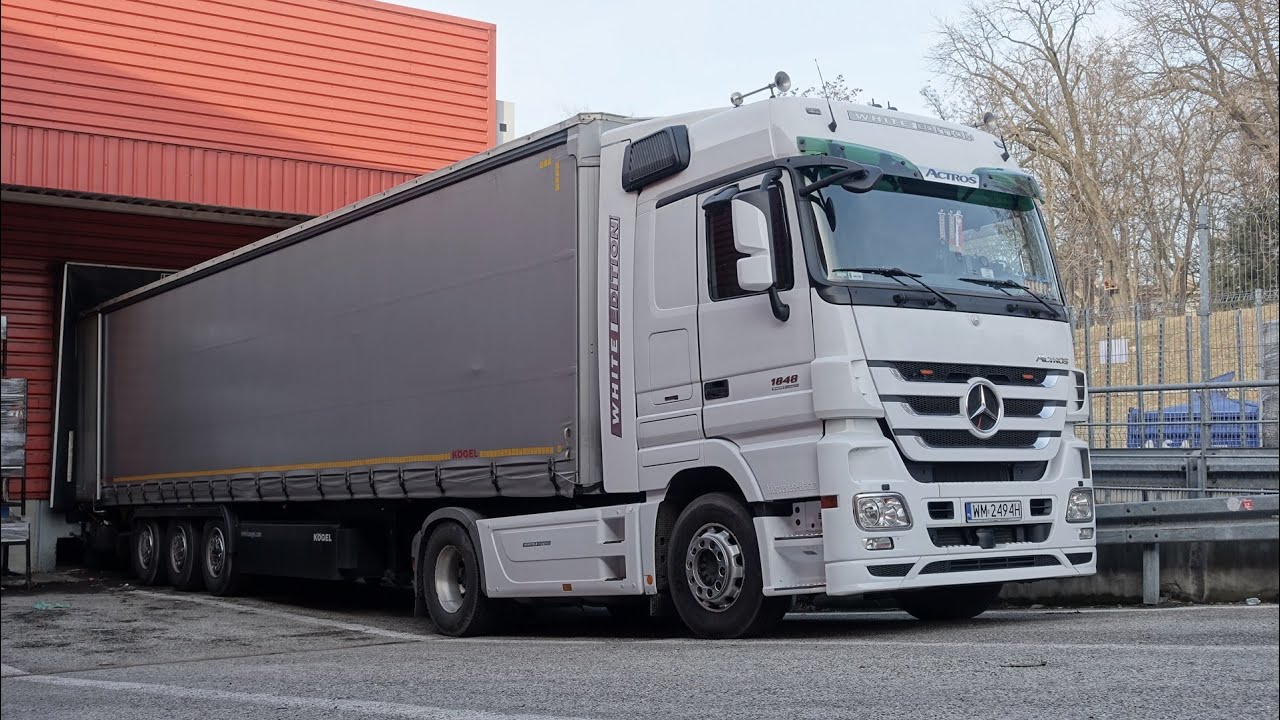 Ferie w trasie 2016 - cz. I / MB Actros MP3