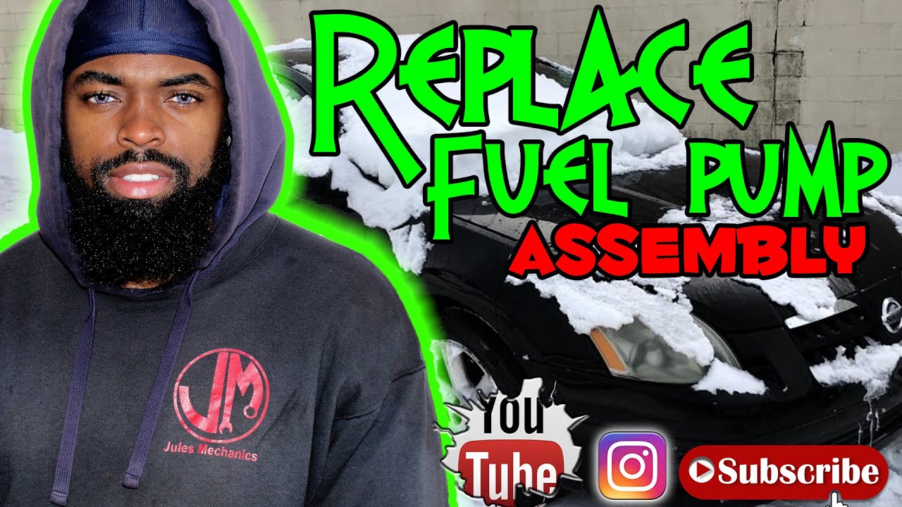 How to Install Fuel Pump Replacement in a 2004 - 2008 Nissan Maxima / Altima diy