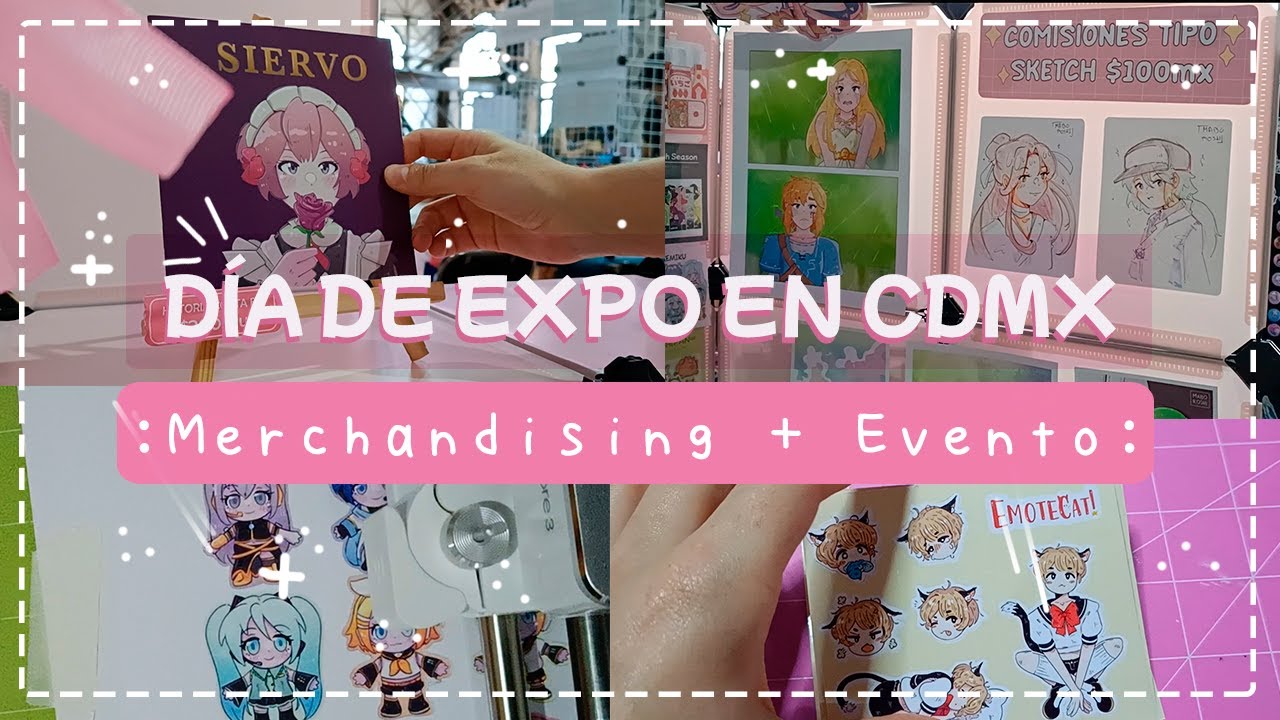 🌸ilustradora freelancer de expo: merch + vlog🌸