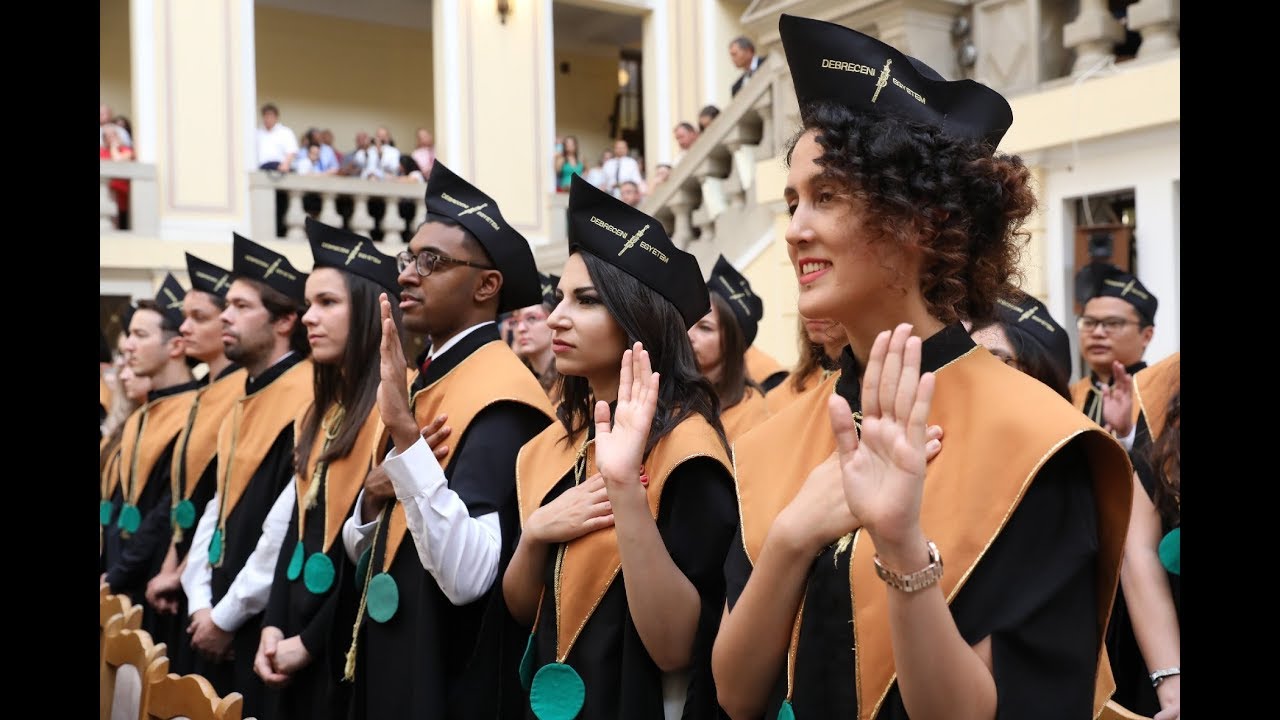 Debreceni Egyetem Általános Orvostudományi Karának diplomaosztó ünnepsége 2018. szeptember 15 -én