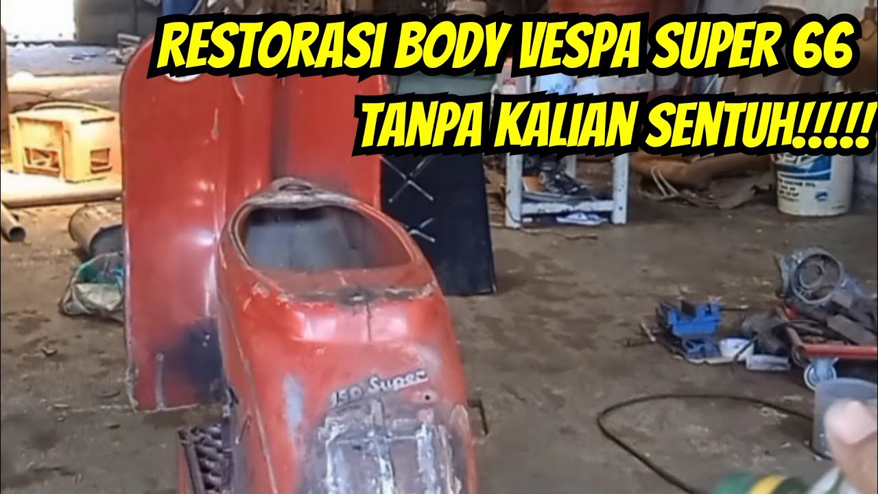 restorasi Vespa super66#vespa #vespascooter #scooterreview @capoclassics
