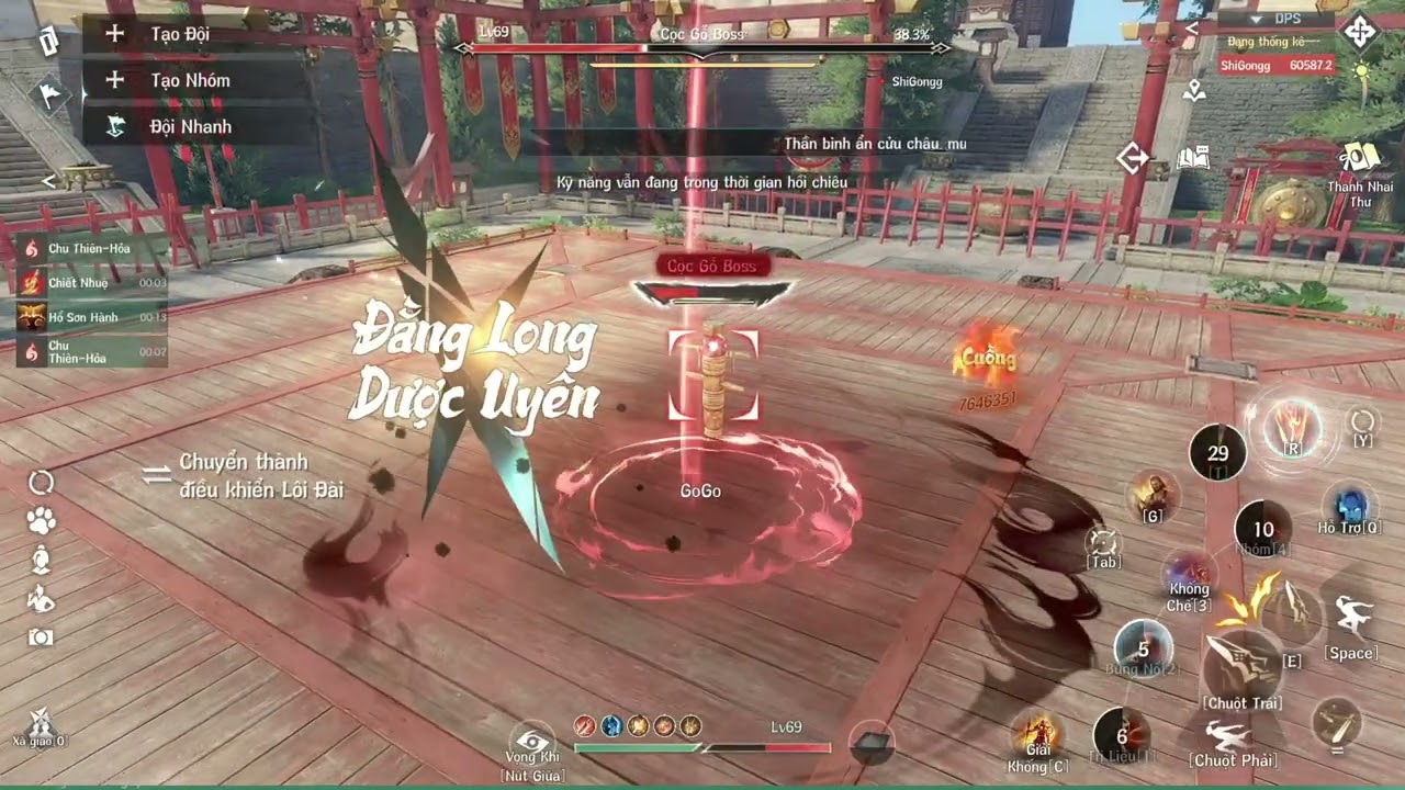 NGỊCH THUỶ HÀN - VNG | COMBO HUYẾT HÀ PVE