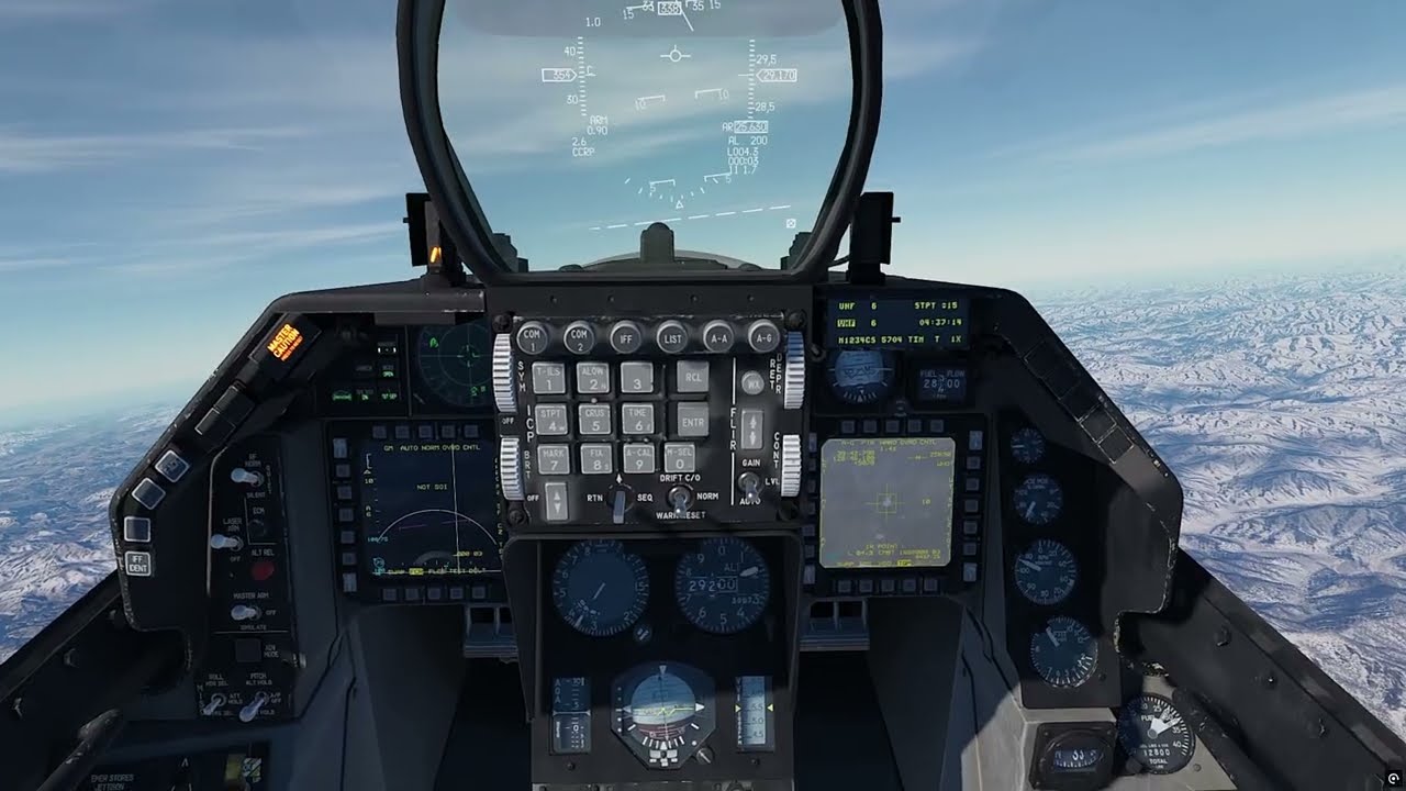 Falcon BMS 4.38 | F-16 DEAD Mission: MK-84 CCRP Strike using TGP