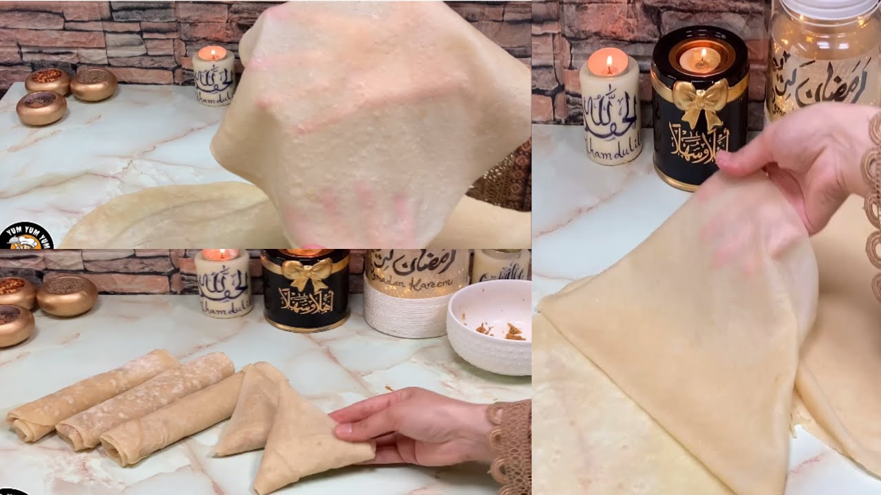 Samosa Patti & Roll Patti Sheets Homemade and Freeze Iftar Recipes Ramzan Special
