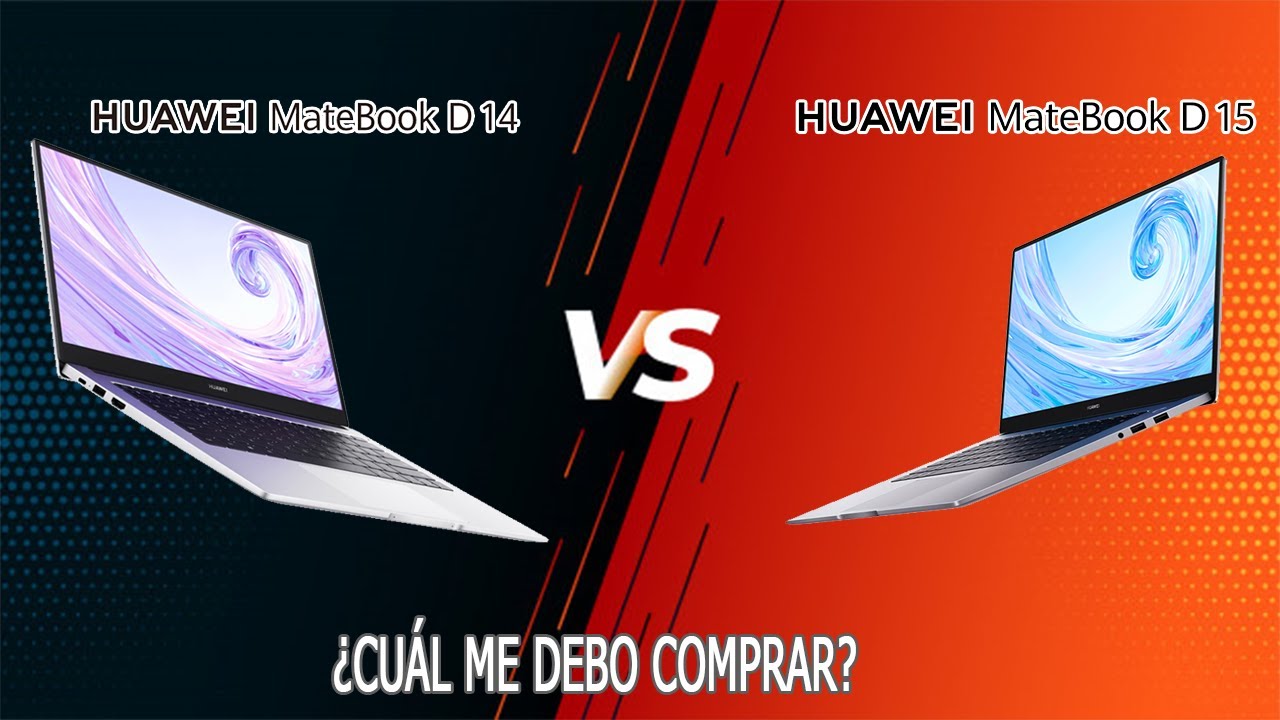 Review Matebook D14 VS D15 - Lo mejor que tu dinero puede comprar