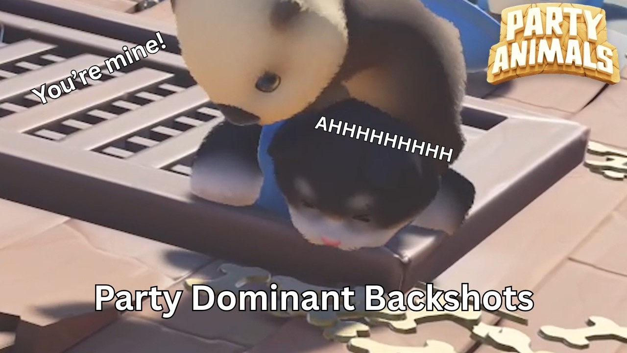 Randomly Generated Backshots | Party Animals w/ Gloobys