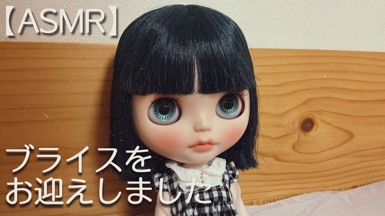 【ASMR】初ブライスをお迎えしましたの報告🌷【音フェチ】