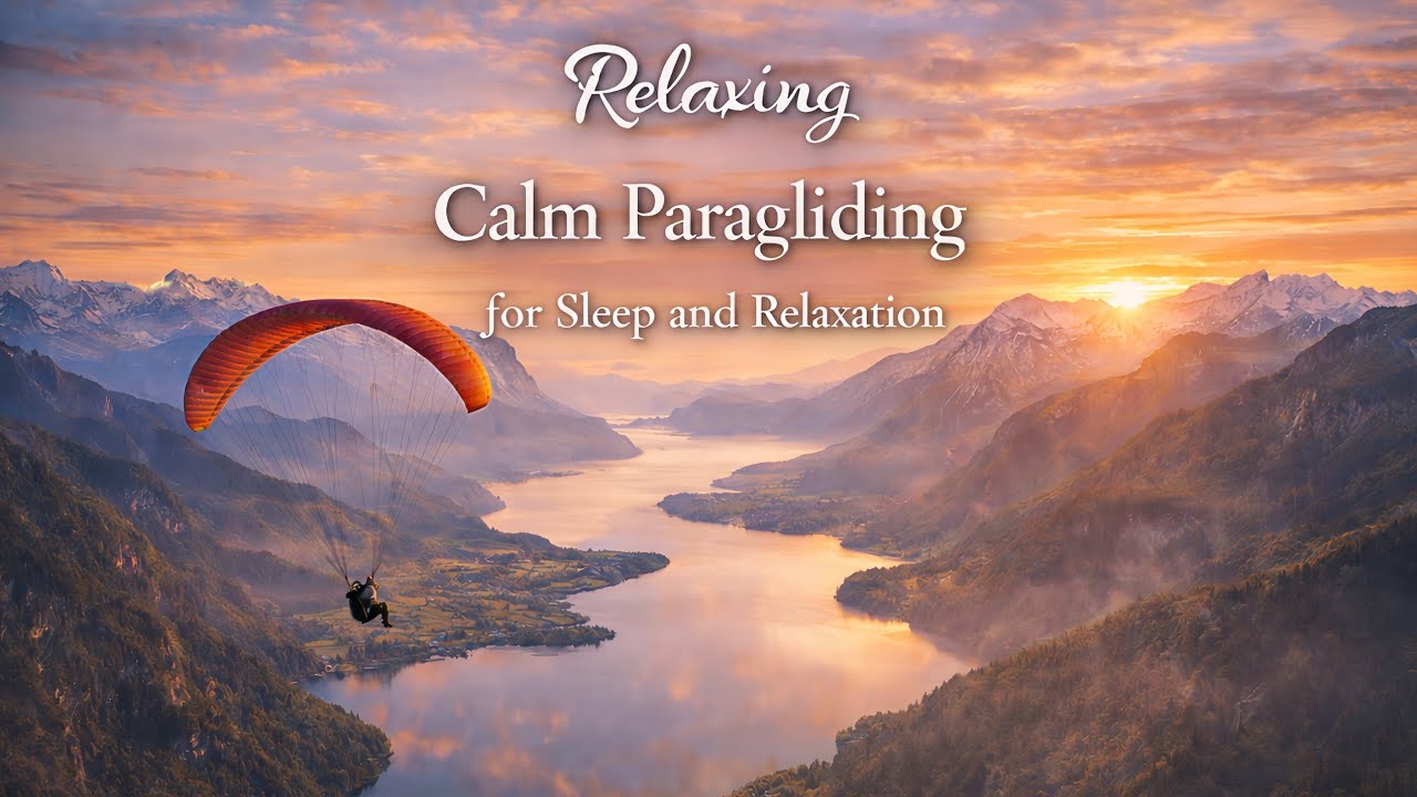 Relaxing Music | Calm Paragliding Over Nature