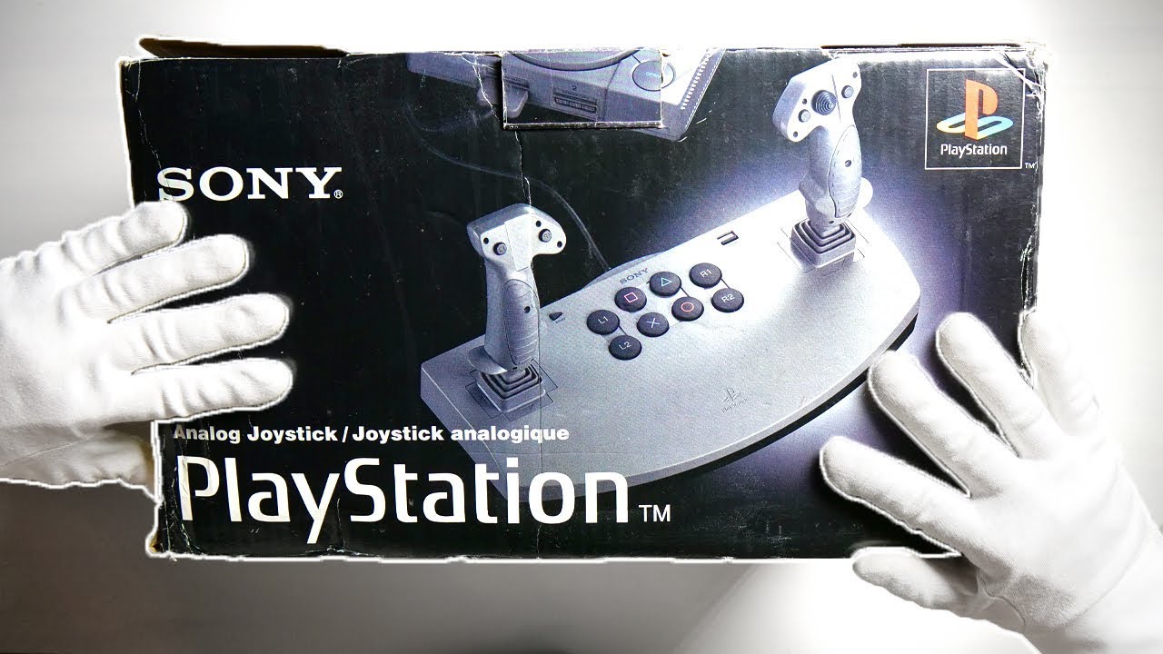 FIRST PLAYSTATION ANALOG CONTROLLER! Unboxing Sony PS1 Dual Analog Joystick Spyro The Dragon