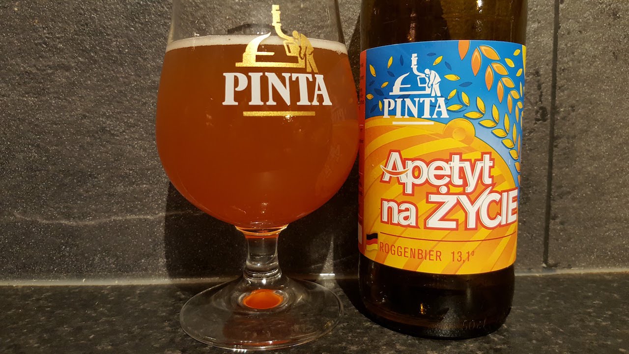 Browar Pinta Apetyt Na Życie RoggenBier | Polish Craft Beer Review