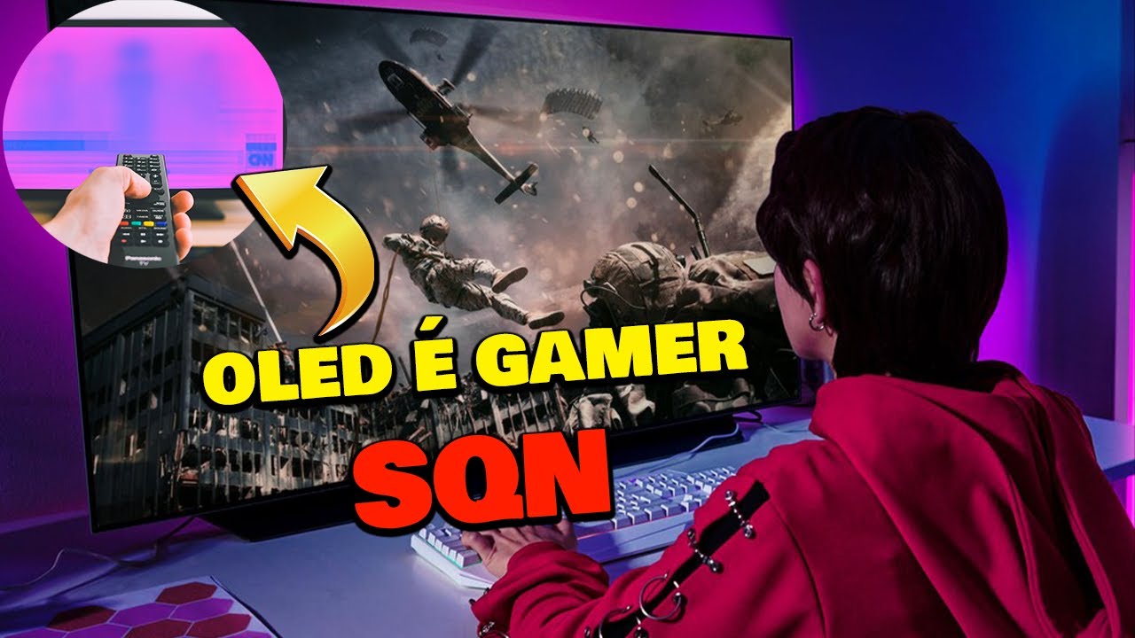 CUIDADO ANTES DE COMPRAR A MELHOR TV PARA GAMES!