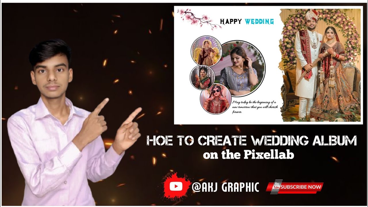 HOW TO CREATE  PHOTO ALBUM 💫. ON THE PIXELLAB 💫 SO BEAUTIFUL ALB 