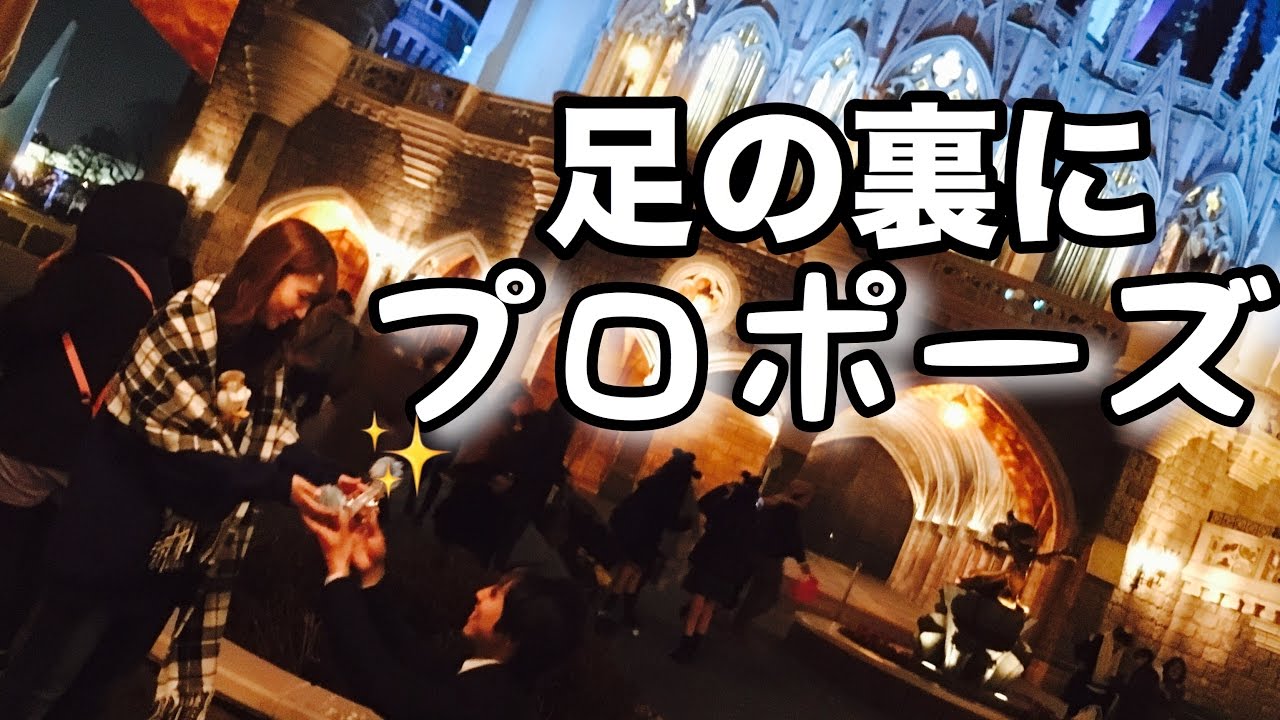 ディズニーランドでプロポーズしてみた!!!