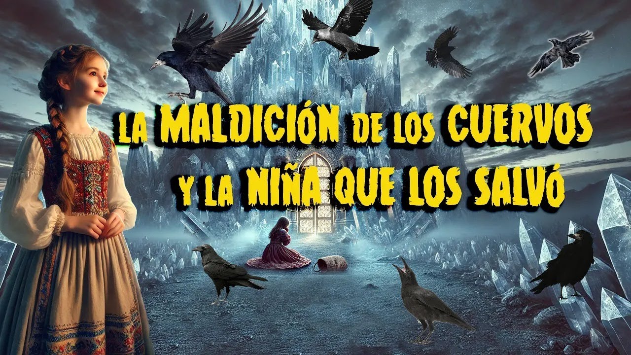 EL PADRE QUE MALDIJO A SUS HIJOS CONVIERTIENDOLOS EN SIETE CUERVOS (CUENTO CL&Aacute;SICO)