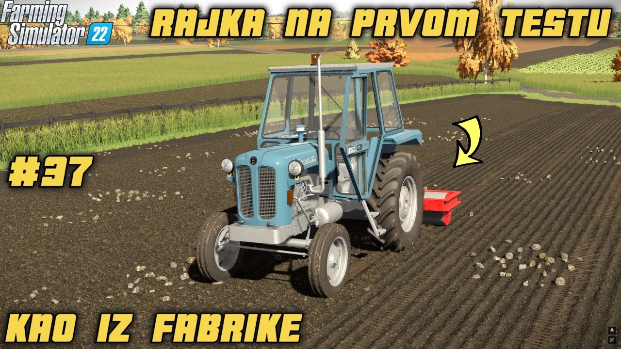 VAljANJE JECMA sa RAKOVICOM65 na MALOM GAZDINSTVU / RAKOVICA POLOZILA TEST! #37