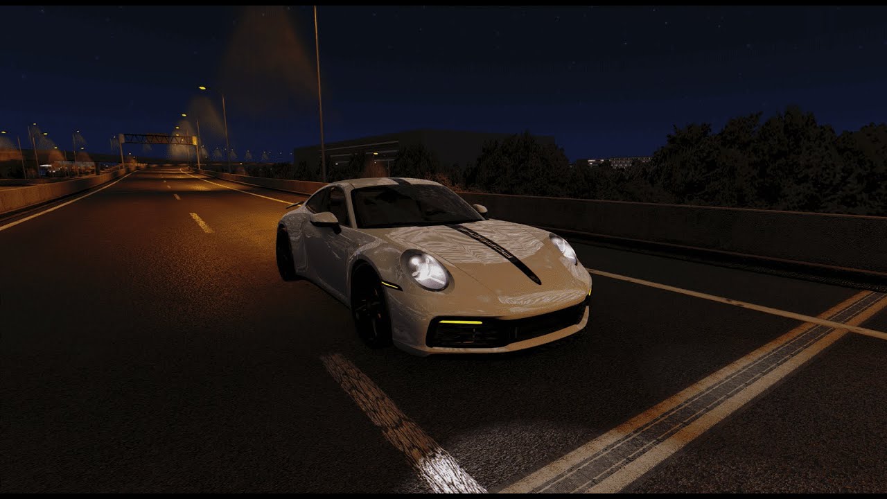 Porsche 911 Carrera 992 • INSANE Tokyo Night Drive POV | BeamNG.drive