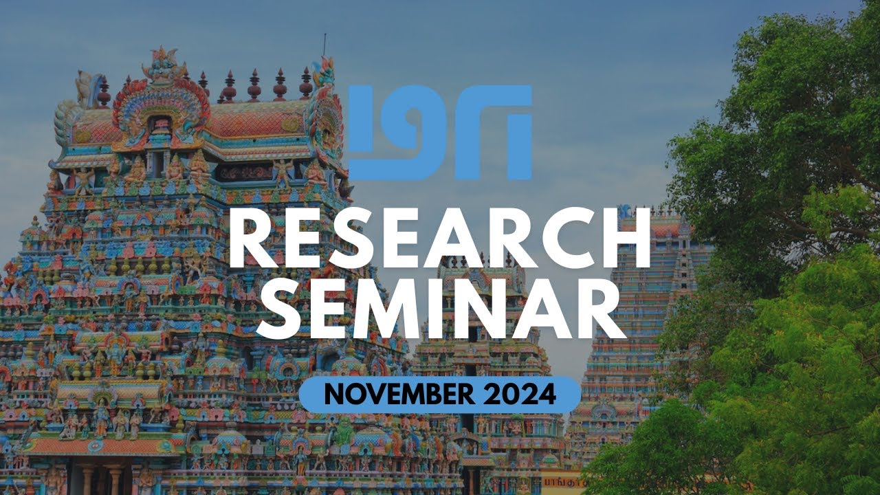IGRI Research Seminar | November 2024 | Kaninik Baradi