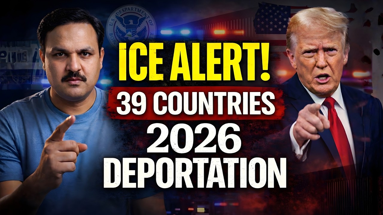 Волна депортаций ICE в 2026 году: 39 стран. Слухи или реальность? (Раздел 217 Закона об иммиграци...